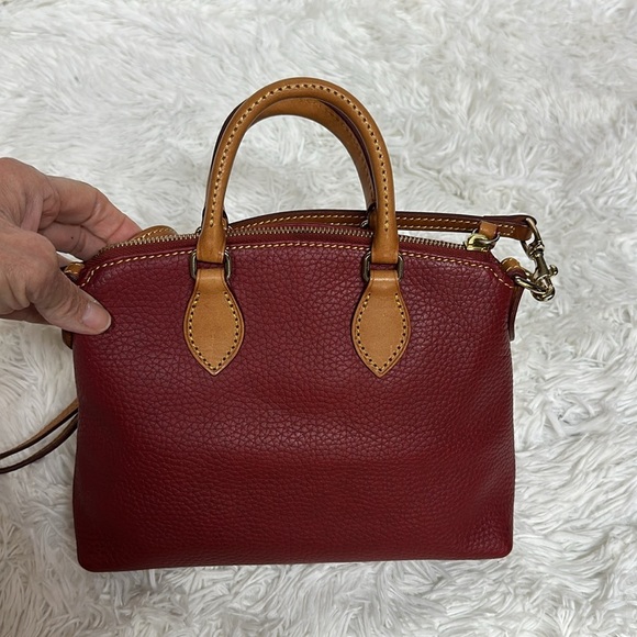 Dooney and Bourke Pebble Grain Domed Satchel / Crossbody - Picture 3 of 12